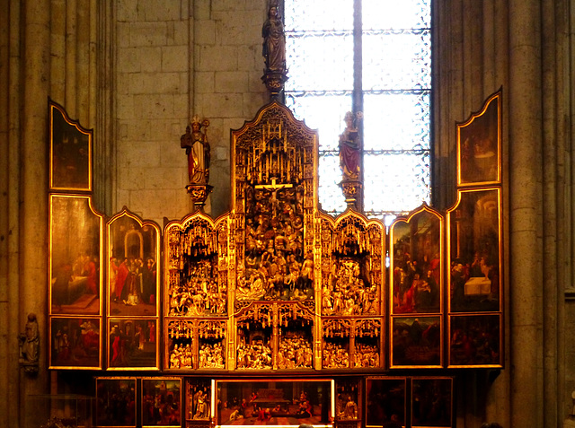 DE - Köln - Dom, Agilolphusaltar von 1520