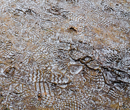 Frozen footprints