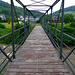 Brücke bei Lohrsdorf, vier Tage vor der Flut