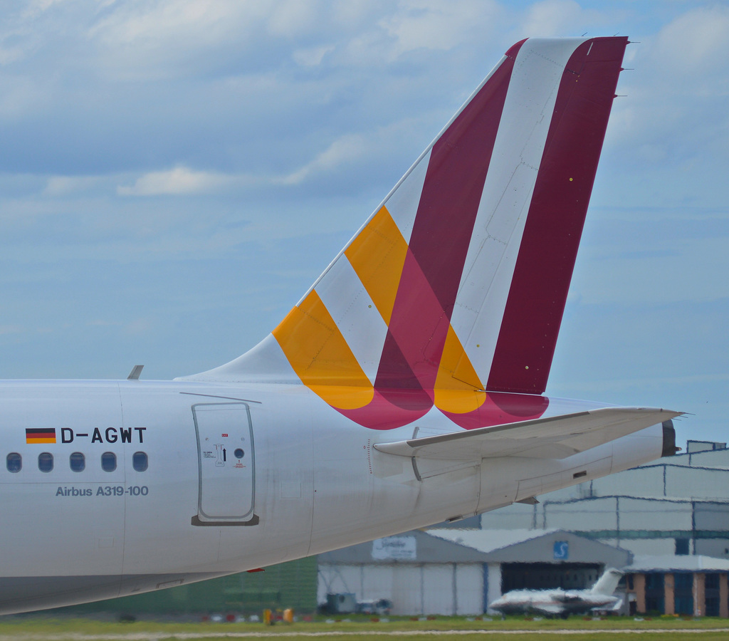 Tails of the airways. Germanwings.