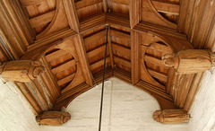 Roof in the south porch, Toddington Church, Bedfordshire