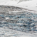 Alaska, The Cracked Surface of the Worthington Glacier