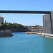 Passerelle entre le Mucem et le Fort Saint-Jean.