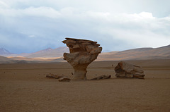 Bolivian Altiplano, Arbol de Piedra (Stone Tree)