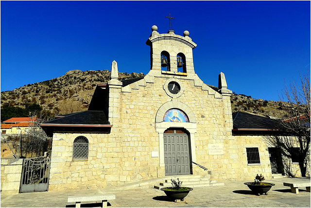 The church at Zarzalejo