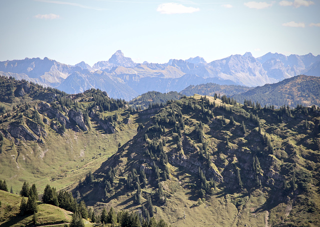 Ausblick vom Hochgrat