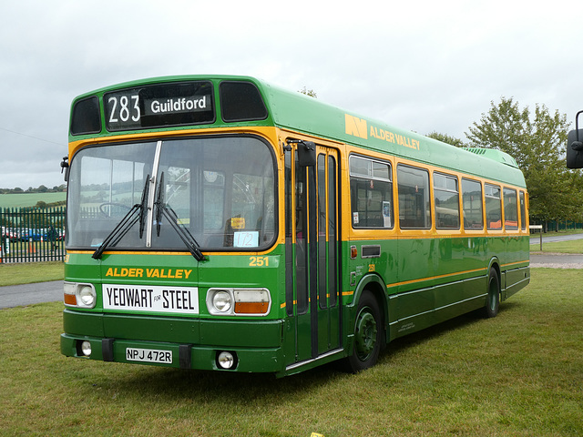 Preserved former Alder Valley 251 (NPJ 472R) at Showbus - 29 Sep 2019 ( P1040490)