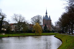 Zwolle 2016 – View of the moat and the Sassen Gate