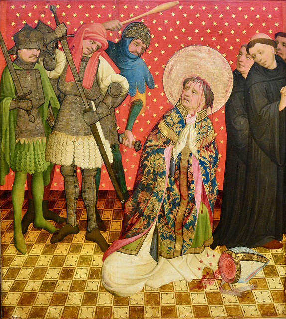 Hamburg 2019 – Kunsthalle – Murder of Thomas Becket