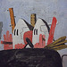 Edge of Town by Philip Guston in the Museum of Modern Art, October 2010