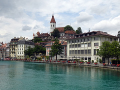 Die Stadtkirche Thun ist kaum zu übersehen