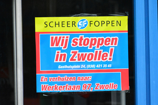 Zwolle 2016 – We stop in Zwolle!