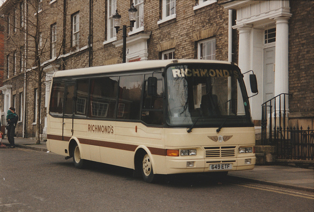 Richmond's 649 ETF in Bury St. Edmunds - 20 Jan 1996