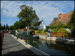Osney Lock on the Thames