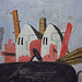 Edge of Town by Philip Guston in the Museum of Modern Art, October 2010