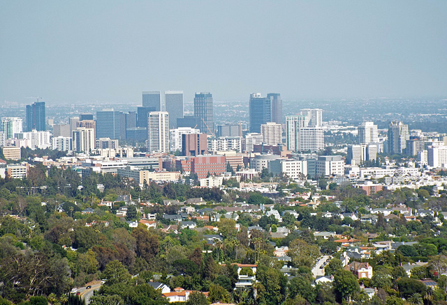 View from the Getty Center, June 2016