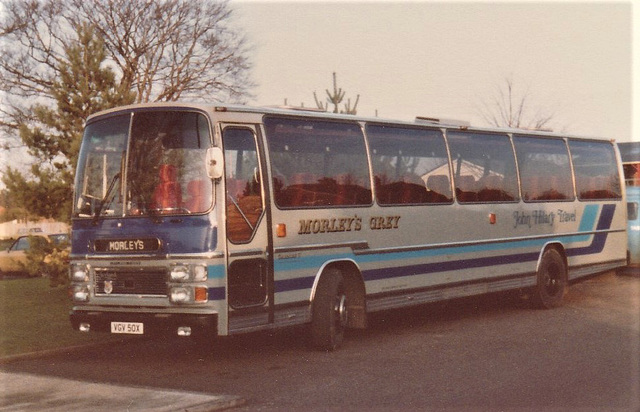 Morley's Grey  VGV 50X in Mildenhall - Jan 1983 (831-9)