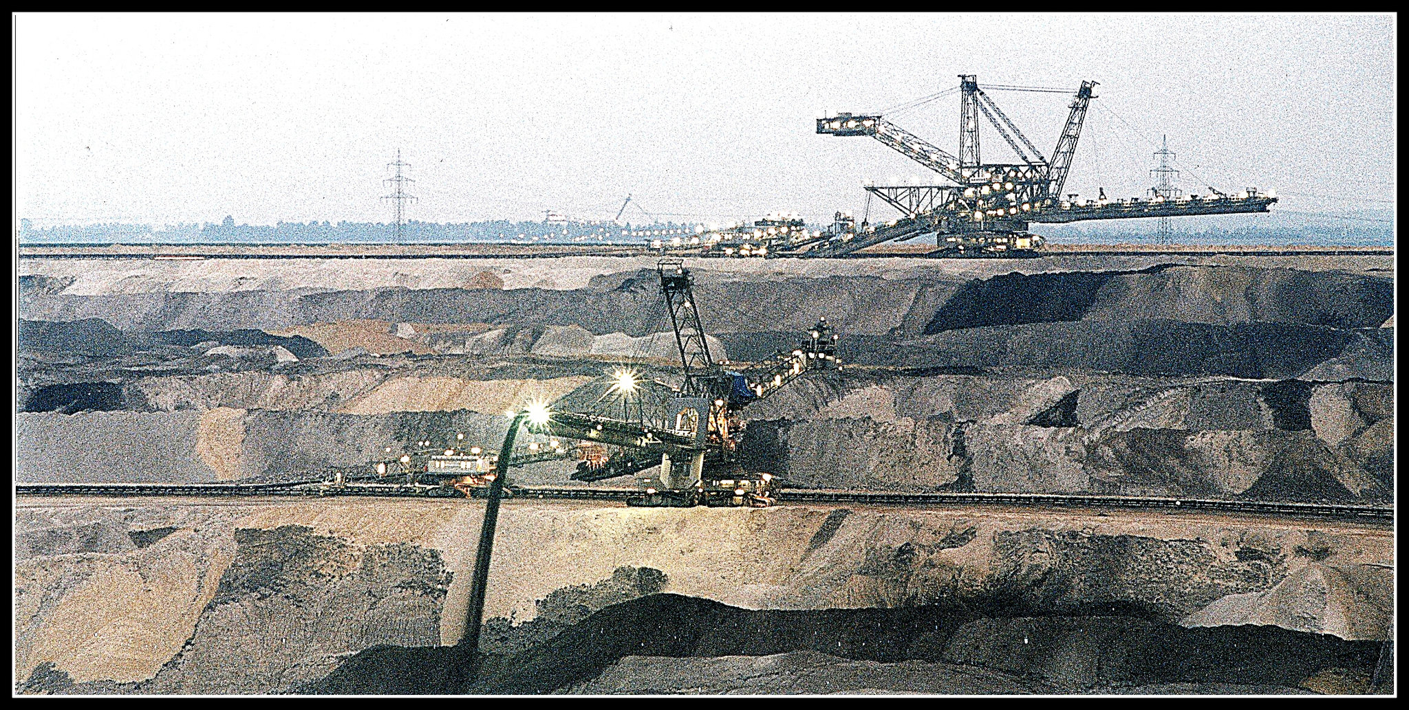 Brown Coal quarry (Garzweiler 1991)