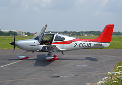 2-EGJB at Solent Airport - 26 July 2021