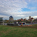 Bus Depot with Skyline