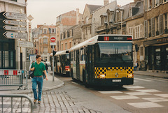 TUR (Reims) 349 (2726 TF 51) in Rue Chanzy - 20 Aug 1990