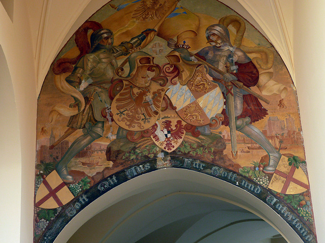 Fresken im Schloss Stolzenfels
