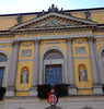 Kunstvolles Rathaus Lugano bei der Piazza Riforma