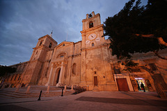 St. John's Cathedral At Dusk