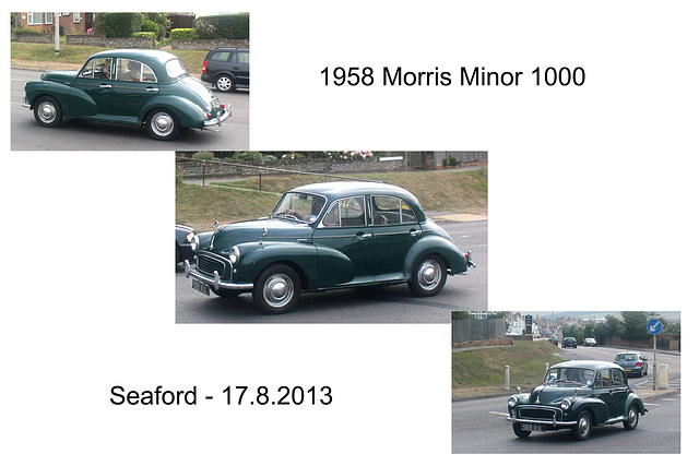 1958 Morris Minor 1000 Seaford 17 8 2013