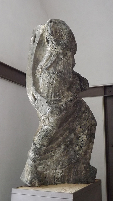 Statue of Isis Pelagia in the Museo Campi Flegrei, June 2013