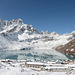 Gokyo Settlement (4790m), Third Gokyo Lake (4750m) and Phari Lapche (6017m)