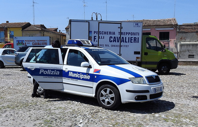 Dein Freund und Helfer in Comacchio