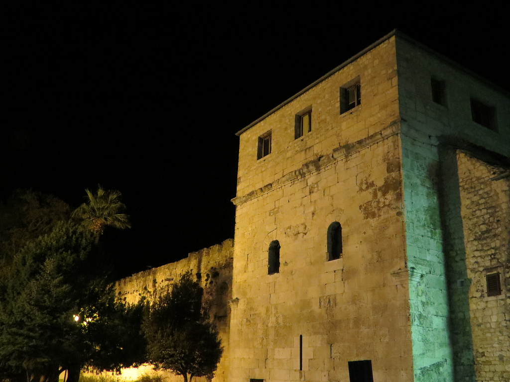 Split : tour nord-ouest de la muraille antique.