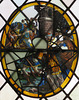 strelley church, notts ; c17 flemish roundel of st stephen