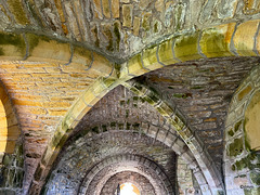 Kinloss Cistercian Abbey ruins 23-09-2023