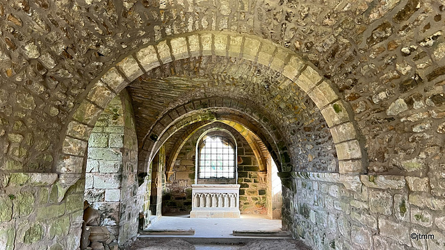 Kinloss Cistercian Abbey ruins 23-09-2023