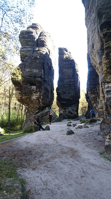 Felslabyrinth, Böhmische Schweiz