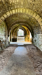 Kinloss Cistercian Abbey ruins 23-09-2023