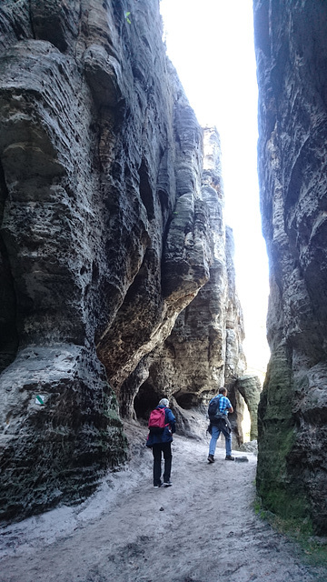 Felslabyrinth, Böhmische Schweiz