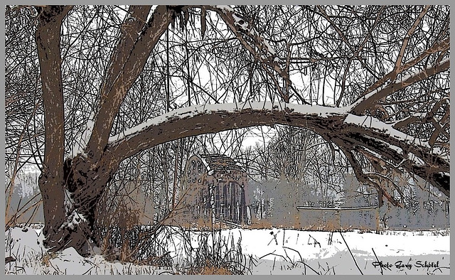 Pulp Mill Rail Bridge, Quesnel River