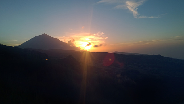 Teide at Sunset