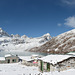 Gokyo Settlement (4790m), Third Gokyo Lake (4750m), Phari Lapche (6017m) and Gokyo-Ri (5357m)