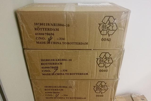 Made in China to Rotterdam