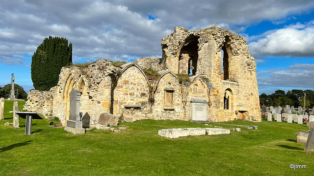 Kinloss Cistercian Abbey ruins 23-09-2023