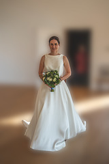 A father's image of his daughter on her wedding day...