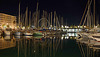 SAINT-RAPHAEL: Le port de nuit 01.