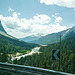 Busfahrt durch die Dolomiten