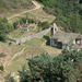 La chapelle Ste-Illide vue du château d'Alleuze