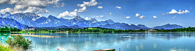 The southern Forggensee.  ©UdoSm
