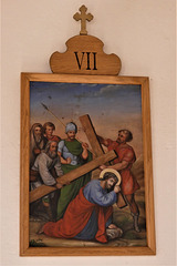 07 - Jesus fällt zum zweiten Mal unter dem Kreuz